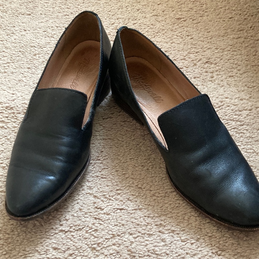 Madewell leather loafers